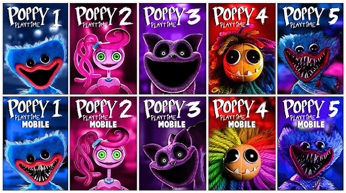 Poppy Playtime ALL Chapters - A Descent Into Deeper Nnightmares